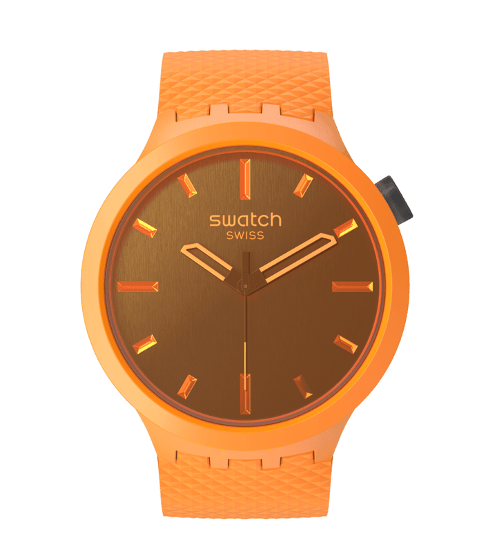 Swatch orologio CRUSHING ORANGE Originals Big Bold 47mm SB05O102 - Capodagli 1937