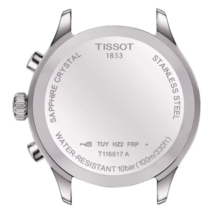 Tissot orologio Chrono XL Classic 45mm verde quarzo acciaio T116.617.11.092.00 - Capodagli 1937