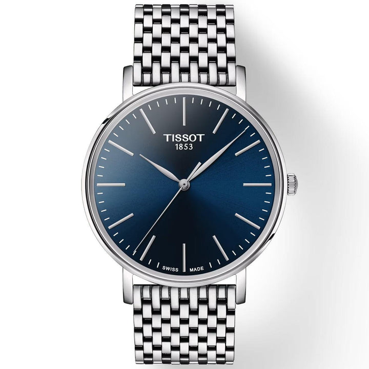 Tissot orologio Everytime 40mm blu quarzo acciaio T143.410.11.041.00 - Capodagli 1937