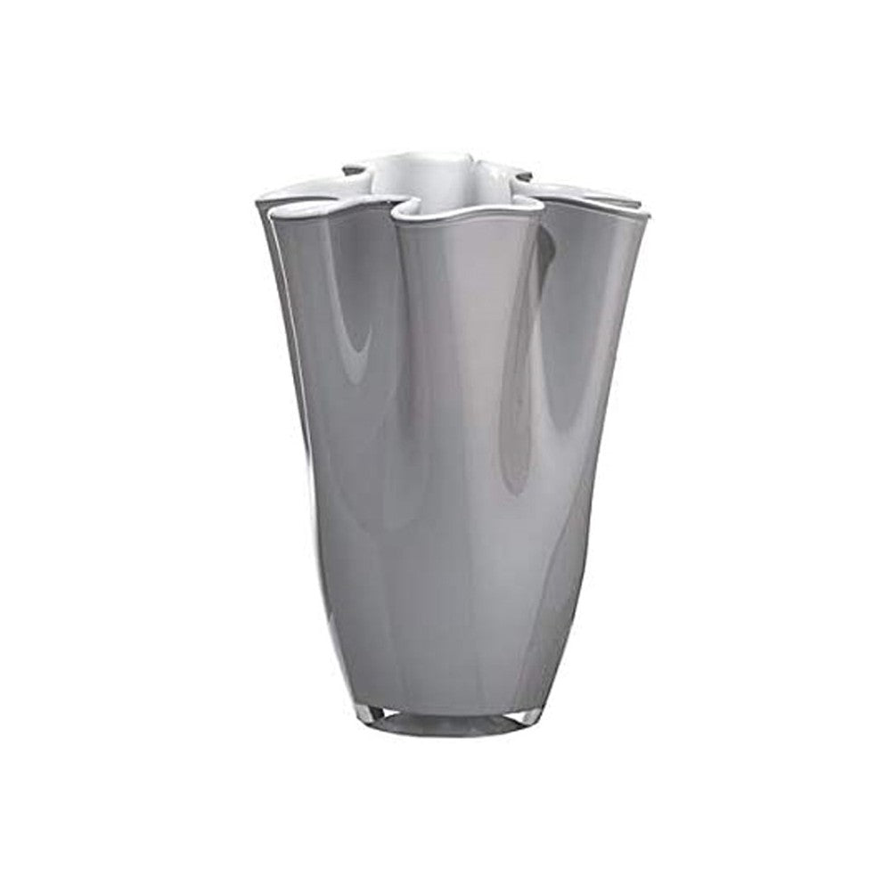 onlux wave h 30cm Vase Opal Grey OL01740