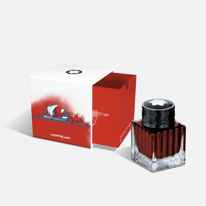 Montblanc Ink Boccetta 50ml Meisterstück x 올림픽 헤리티지 파리 1924 레드 132952