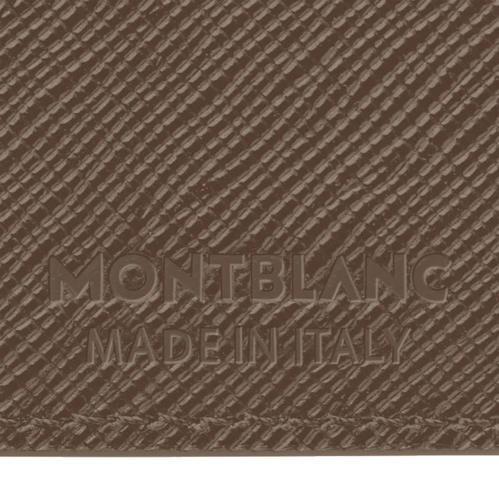 Montblanc 카드 홀더 5 구획 갈색 Sartorial 198243
