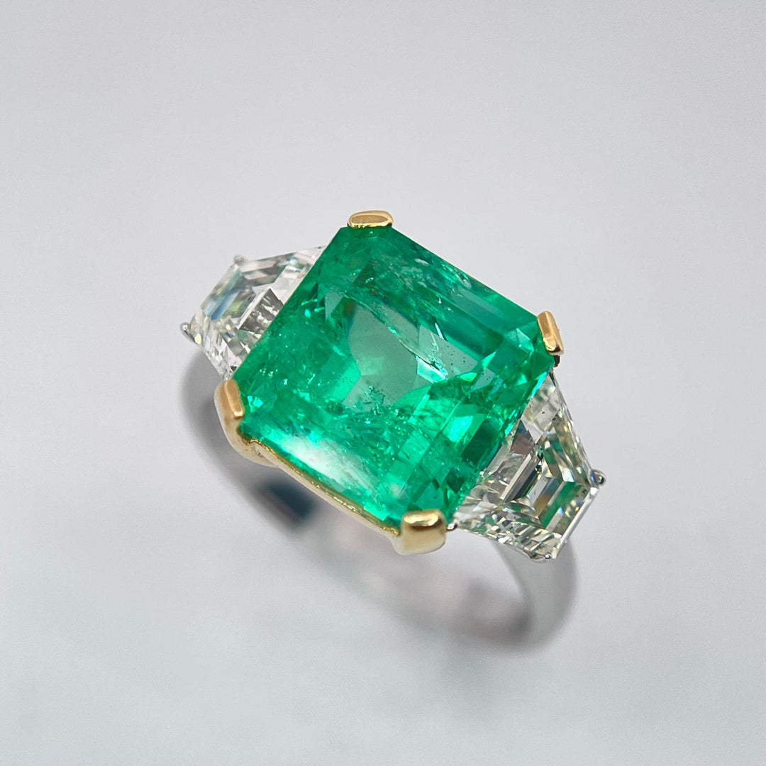 Zydo 18kt 白金 Emerald Diamonds 180002AG