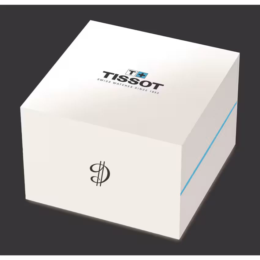 Tissot PRX Powermatic 80 Damian Lillard Special Edition 40mmブラック自動スチール仕上げPVDイエローゴールドT137.407.33.051.00