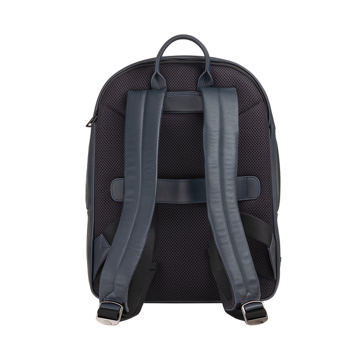 Dudu Leather Backpack Men Woman Door 15L-エレガントな旅行バックパックとラップトップ用のパッド入りポケット（最大13インチ）、調整可能なショルダーストラップ、コンパクトデザイン