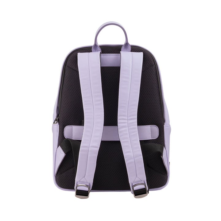 Dudu Leather Backpack Men Woman Holder PC最大15.6 "16インチMacBook、20リットルトラベルバックパック、エレガントなエッセンシャルデザインバックパック