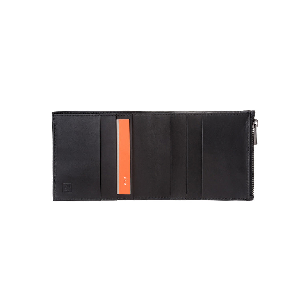 DuDu 男士真皮手提包,Zip YKK 拉链和卡夹,薄而简单的设计