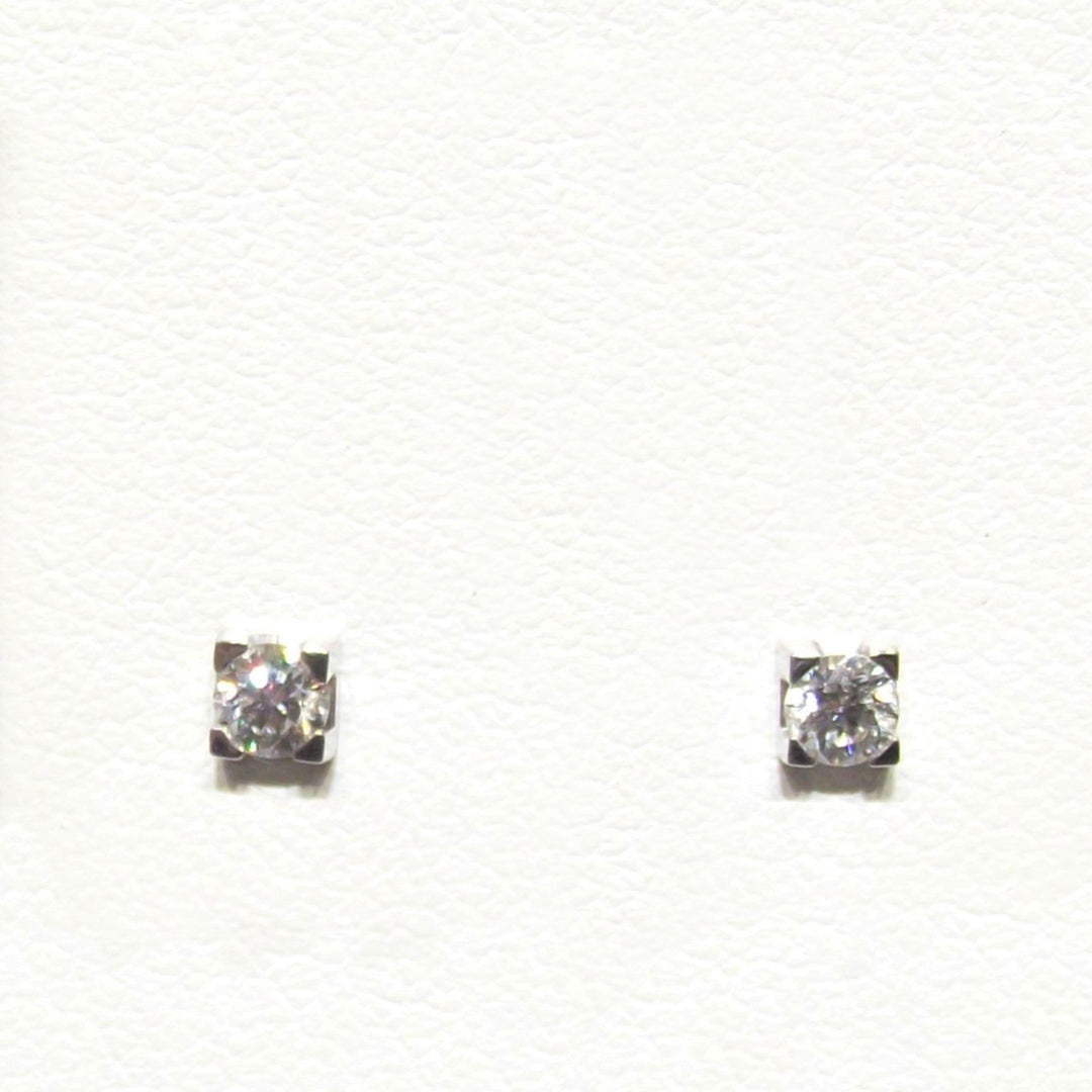 Davite & Delucci 귀걸이 포인트 라이트 18kt 골드 다이아몬드 0,30ct VS G BB8283-30
