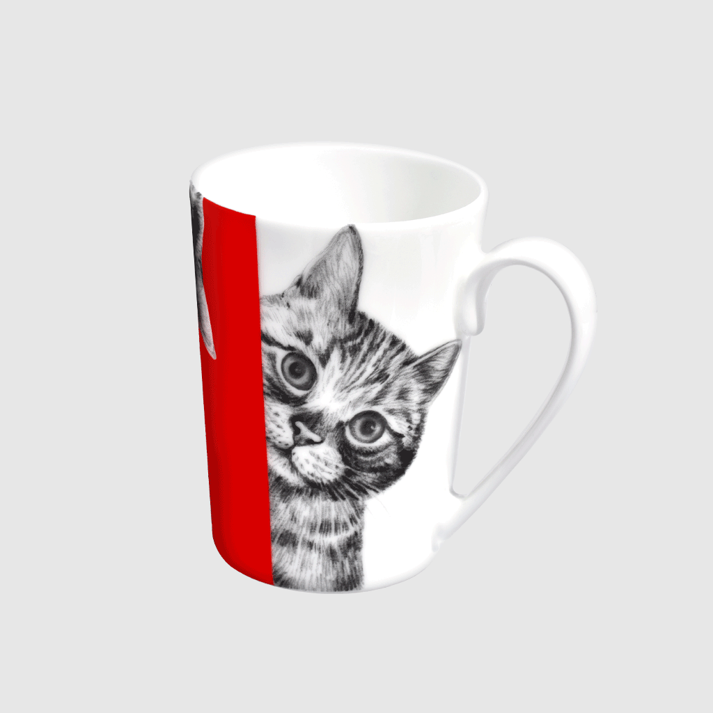 Tait ⁇  mug Cats Best Friends Collection 中国 精细骨瓷 14-1-4 CATS