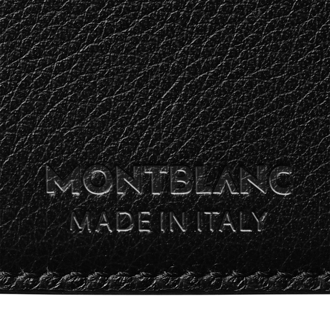 Montblanc Meisterst ⁇ ck 지갑 선택 소프트 지갑 6cc 블랙 130048