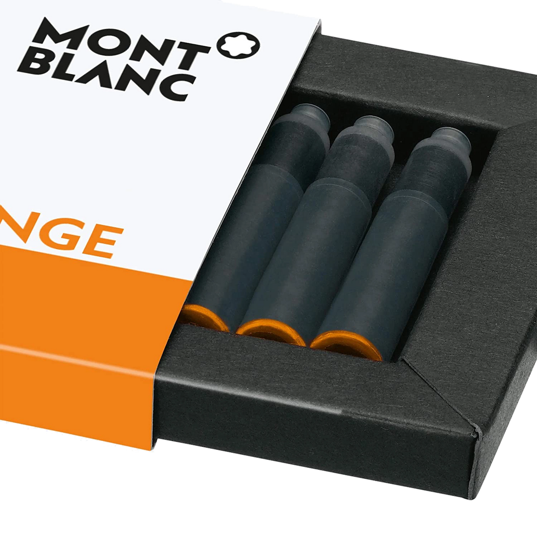 Montblanc 墨水墨盒 锰 橙色 128207