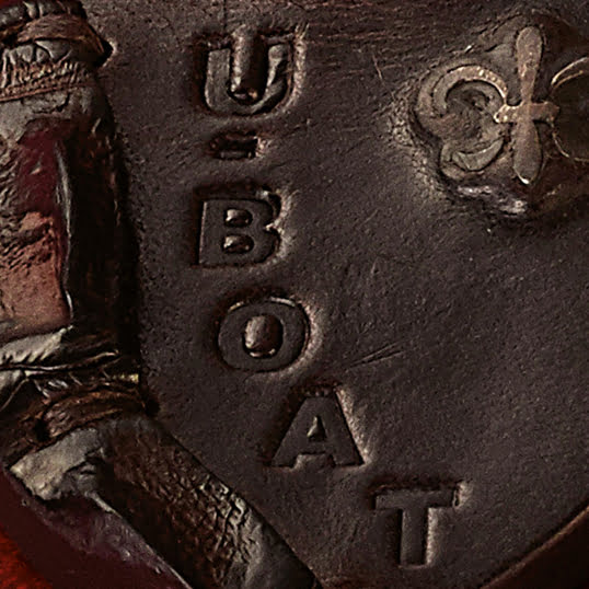 U-BOAT クロコダイル レザー シルバー 4948