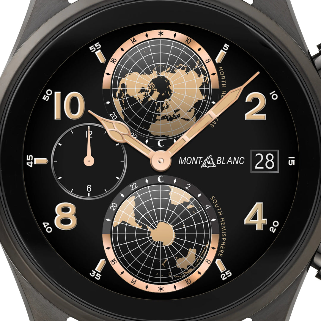 Montblanc Summit 3 42毫米钛手表和橡胶表带 129267