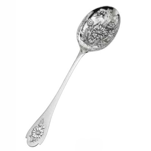 收藏勺子说它与一朵矢车菊-幸福925银8.03.1703