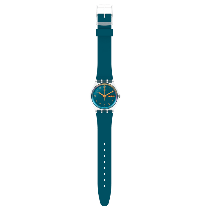 Swatch 시계 BLUE AWAY 오리지널 젠트 34mm GE721