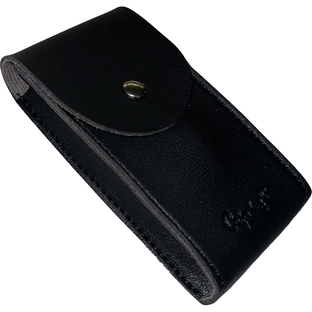 블랙 인조 가죽 시계 케이스 CPD0002