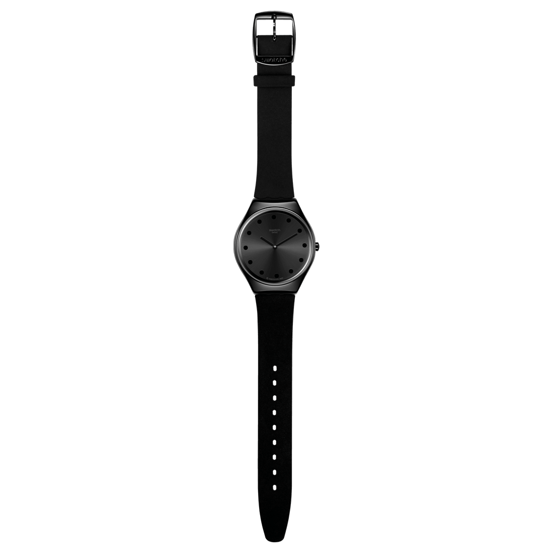 Swatch 시계 DARK SPARK 오리지널 스킨 아이언 38mm SYXB106