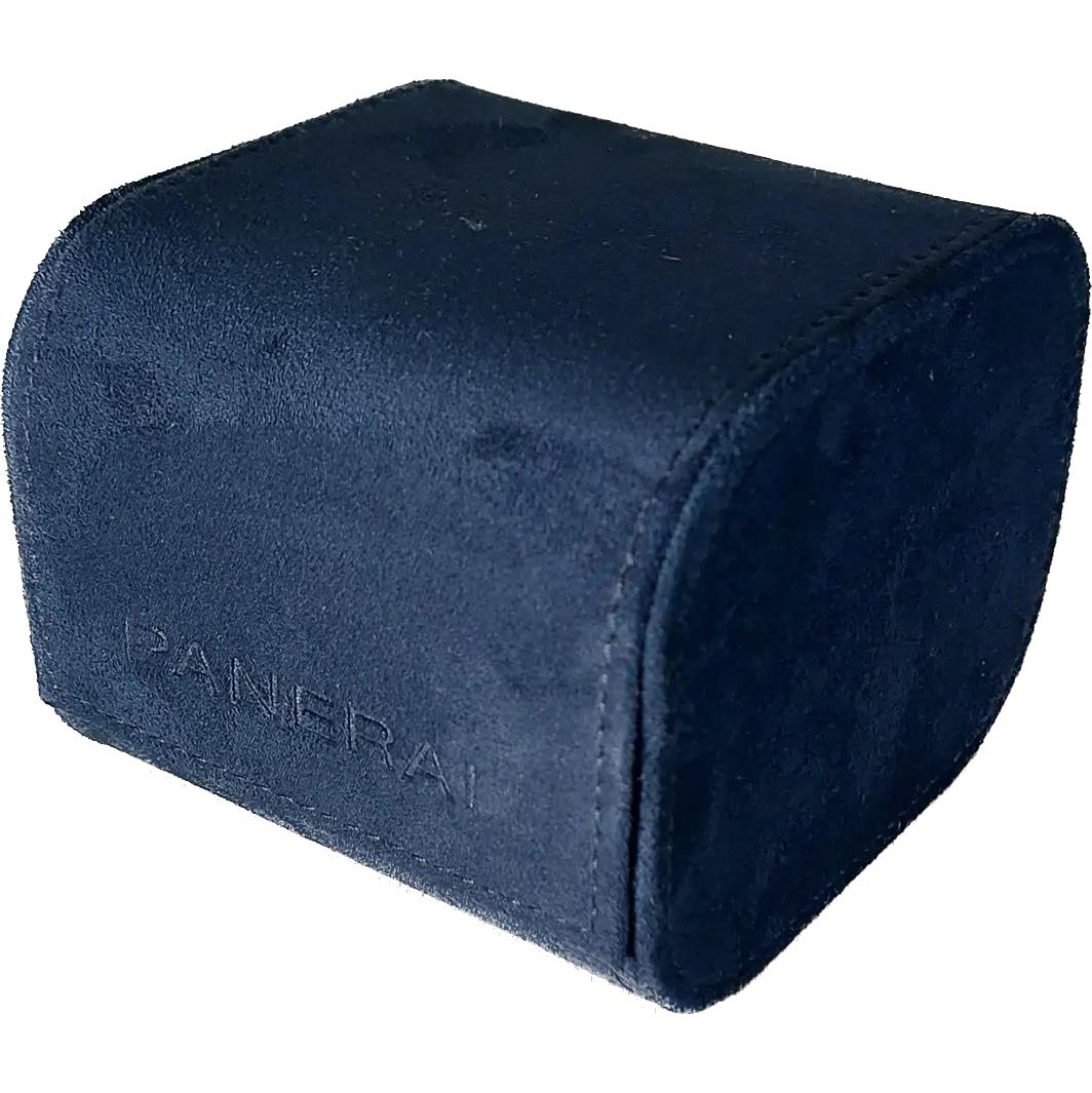 파네라이 블루 스웨이드 시계 케이스 PAM-CS-BOX