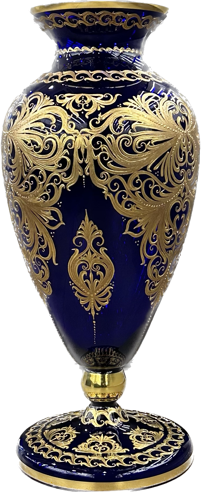 アート花瓶クリスタル砥石ゴールド装飾花瓶 VASO_GORO1