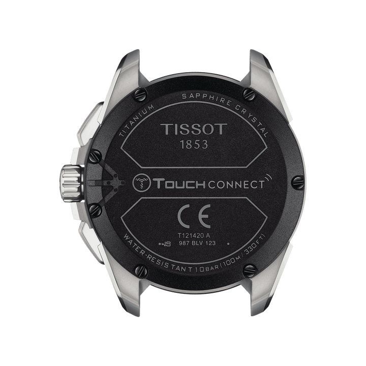 TissotスマートウォッチT-TouchコネクトソーラーブルーT121.420.47.051.06