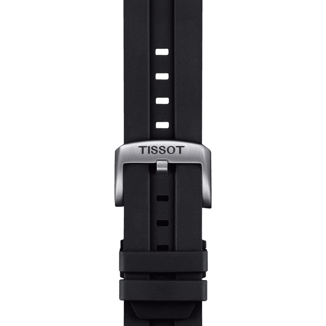 Tissot Supersport Gent 44mmブラッククォーツスチールT125.610.17.051.00