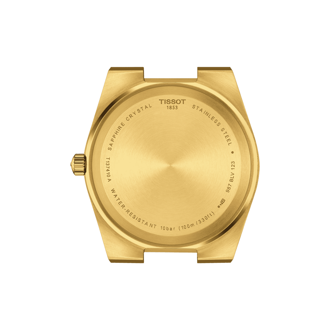 Tissot 腕時計 PRX 39.5 mm シャンパン石英鋼仕上げPVDイエローゴールド T137.410.33.02.02.02.02.00.00