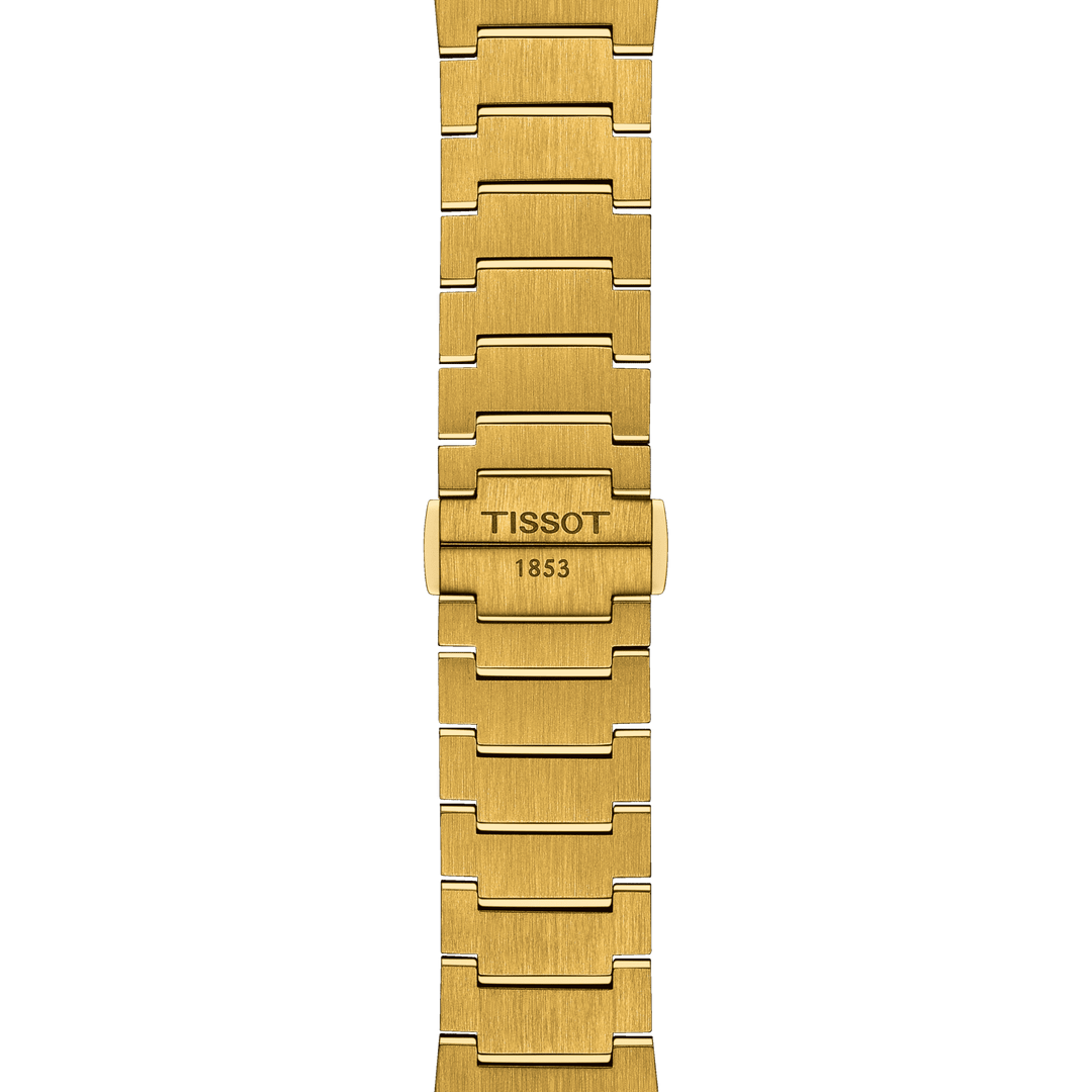 Tissot 腕時計 PRX 39.5 mm シャンパン石英鋼仕上げPVDイエローゴールド T137.410.33.02.02.02.02.00.00