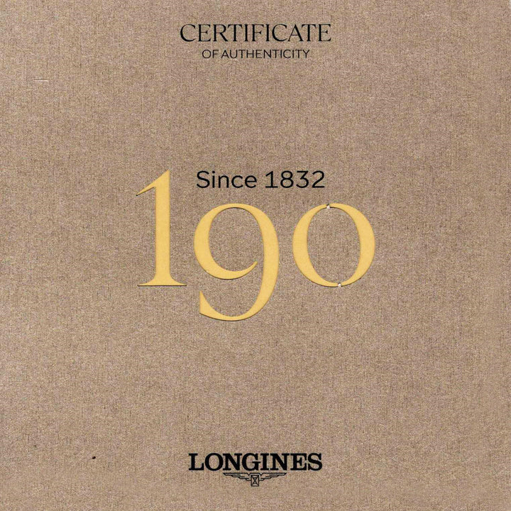 Longines orologio 浪琴表大师系列 190 周年限量版 40mm grigio oro 18kt automatoo L2.793.3.73.2