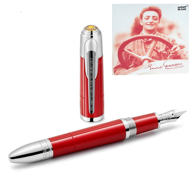 Montblanc Fountain Great Characters Enzo Ferrari Special Edition Point F 127173