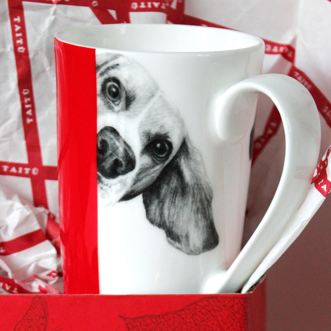 Tait ⁇  mug Dogs Best Friends 컬렉션 도자기 fine bone china 14-1-4 DOGS