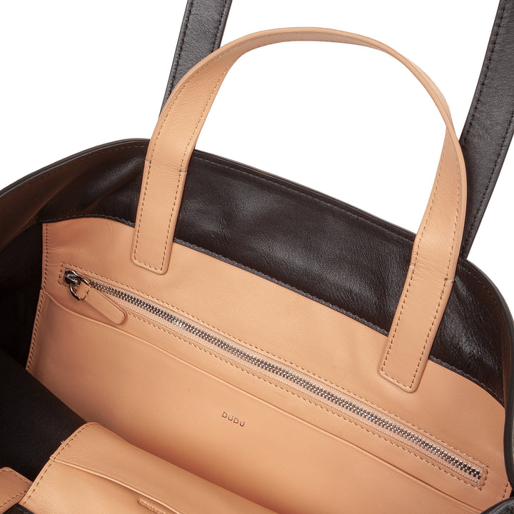 DuDu 女性の大きなソフトバッグ、カラフルなレザーショッピングトートバッグ、ダブルハンドル、エレガントなショルダーバッグ、大きめのハンドバッグ