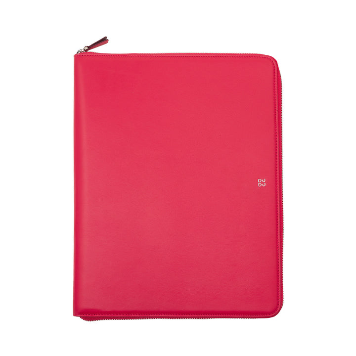 DuDu A4レザー オフィス タブレットホルダー iPad タブレットホルダー ジッパー付き 多色