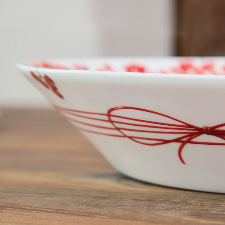 Tait ⁇  碗 Fil Rouge 浆果 32厘米瓷精细 Porcelain 5-271