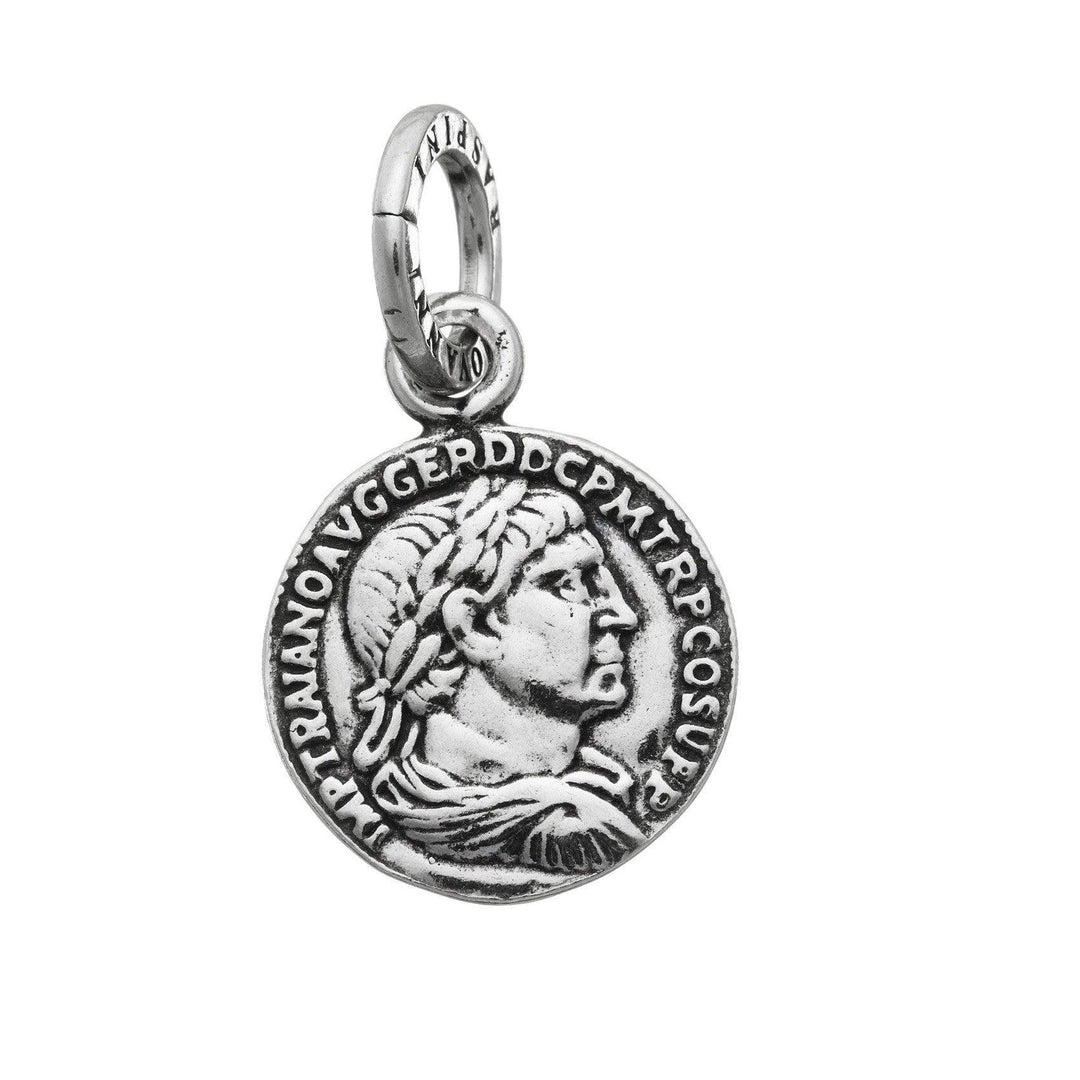 Giovanni Raspini charm Moneta Imperatore Piccola argento 925 6900 - Gioielleria Capodagli