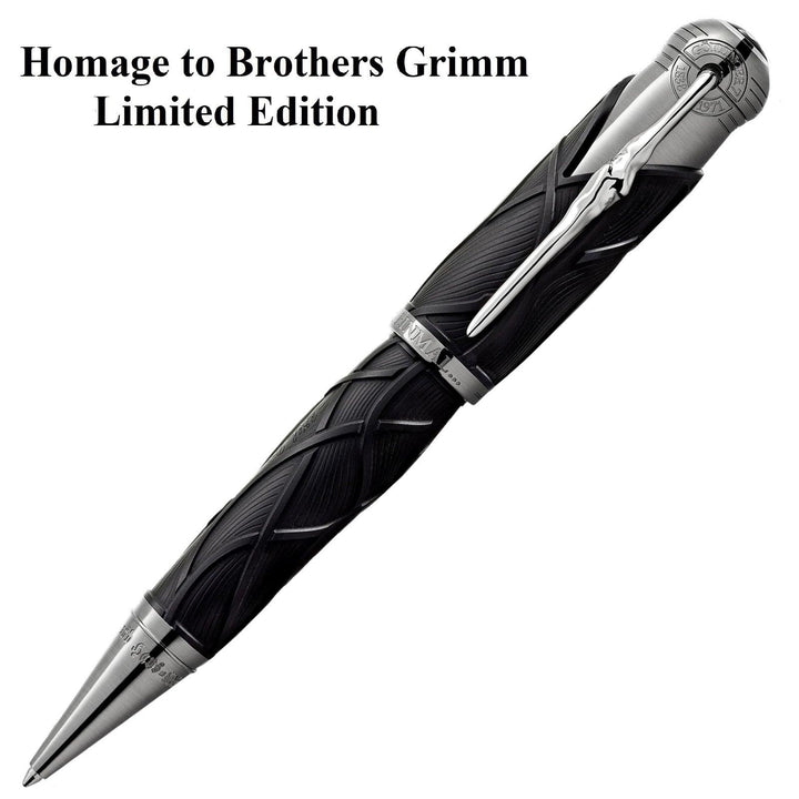 Montblanc penna a sfera Writers Edition Homage to Brothers Grimm edizione limitata 10300 pezzi 128364 - Capodagli 1937