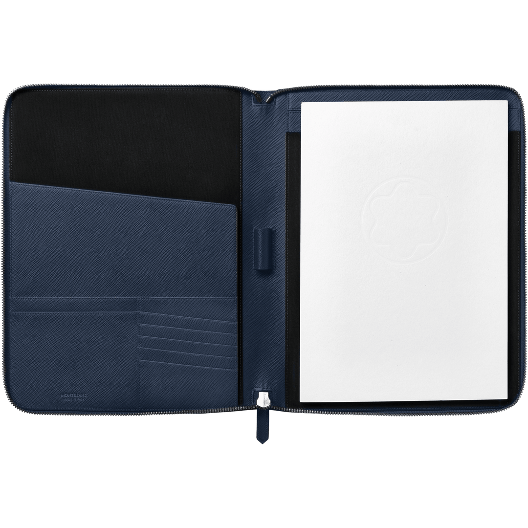 Montblanc portablocco con cerniera Montblanc Sartorial blu 128521 - Capodagli 1937