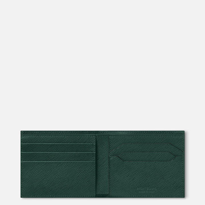 Montblanc portafoglio 6 scomparti Montblanc Sartorial verde inglese smeraldo 130821 - Capodagli 1937