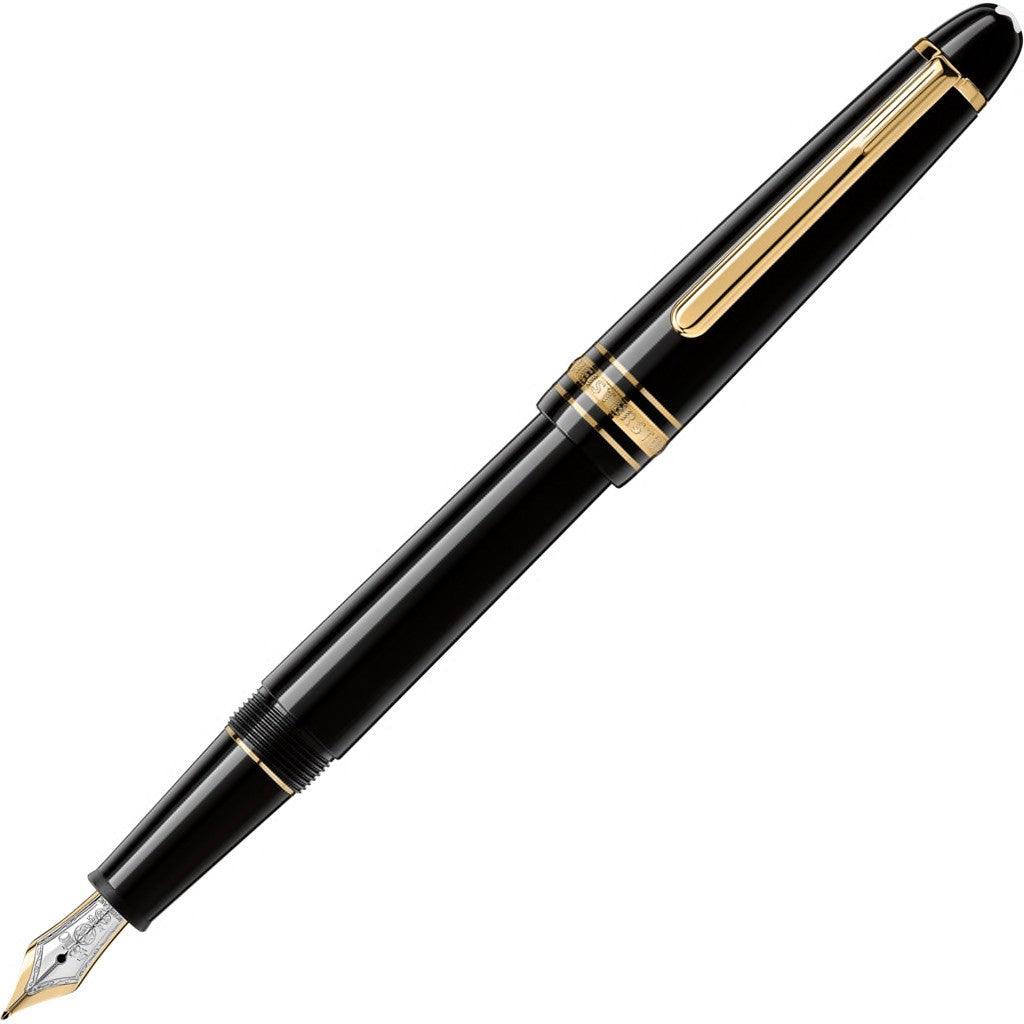 Montblanc stilografica Meisterstück Gold-Coated Classique punta M 106514 - Gioielleria Capodagli