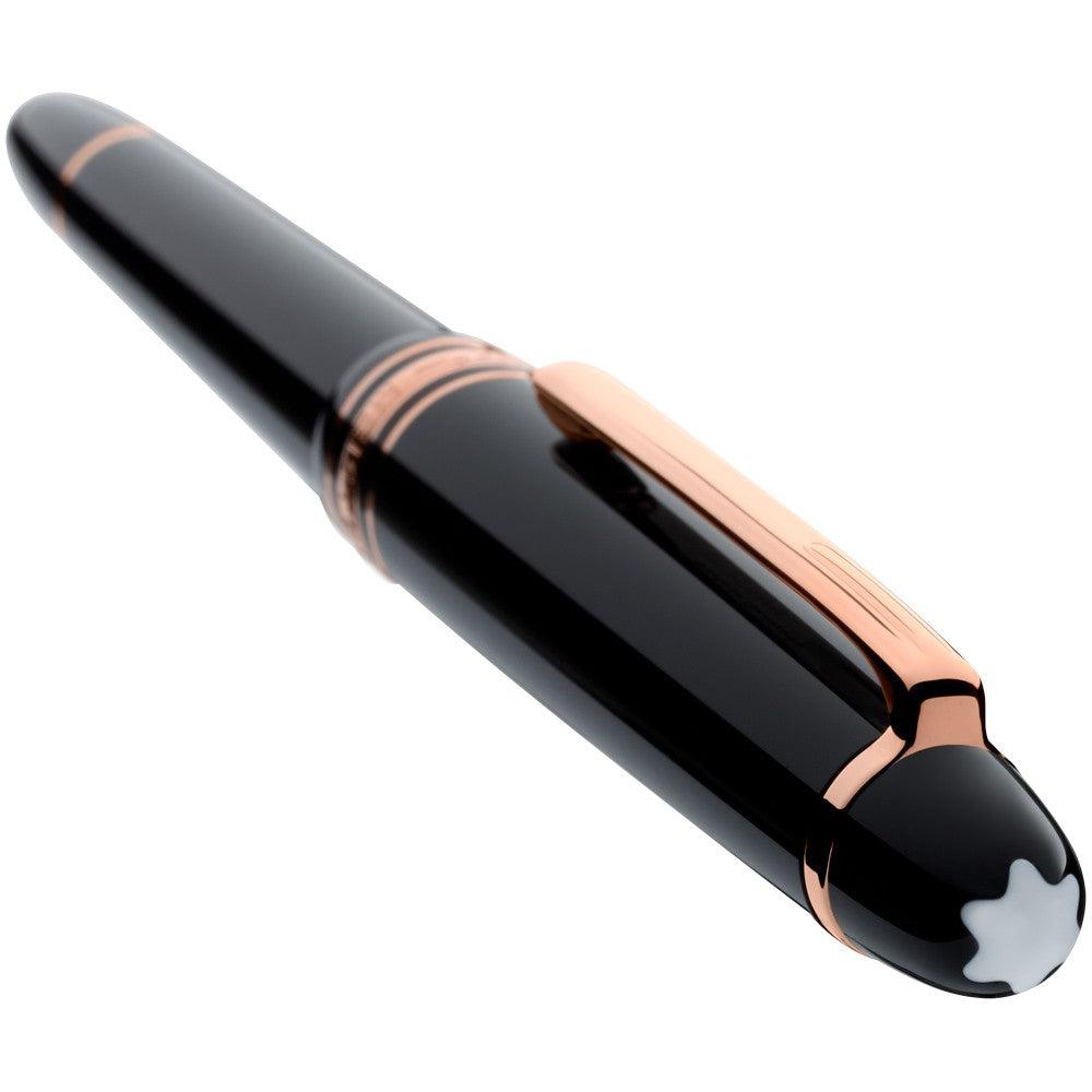 Montblanc stilografica Meisterstück Red Gold Coated Classique 112676 - Gioielleria Capodagli