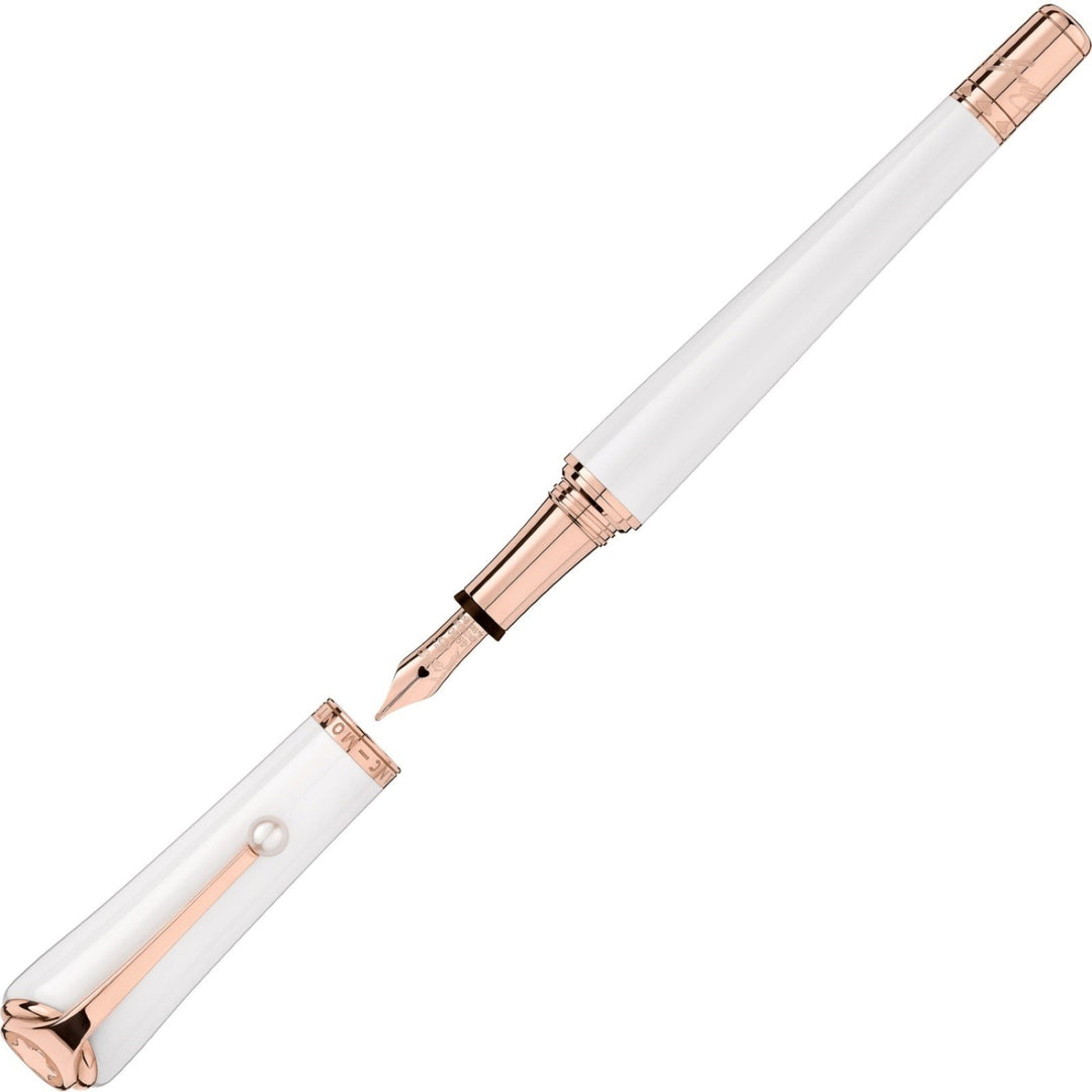 Montblanc stilografica Muses Marilyn Monroe Special Edition Pearl punta F 117883 - Gioielleria Capodagli