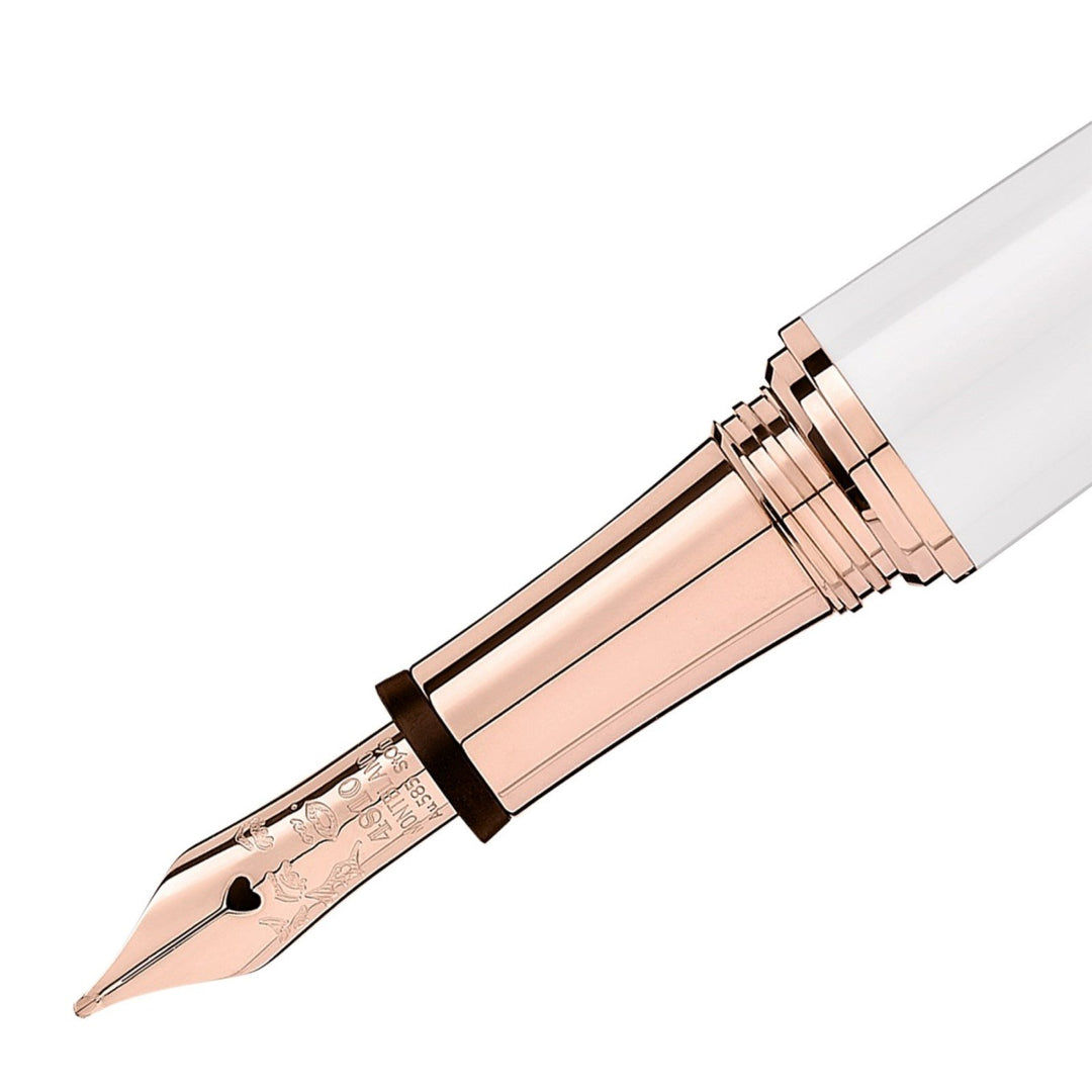 Montblanc stilografica Muses Marilyn Monroe Special Edition Pearl punta F 117883 - Gioielleria Capodagli