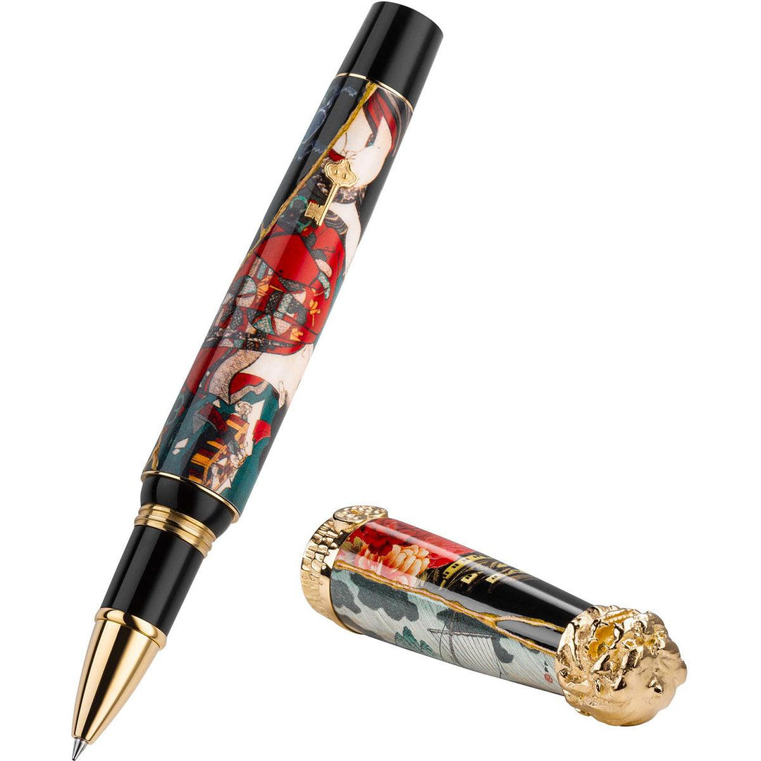 Montegrappa roller Bijo-To-Yaju By Tomita Kazuhiko limited edition ISBYNRSC - Capodagli 1937