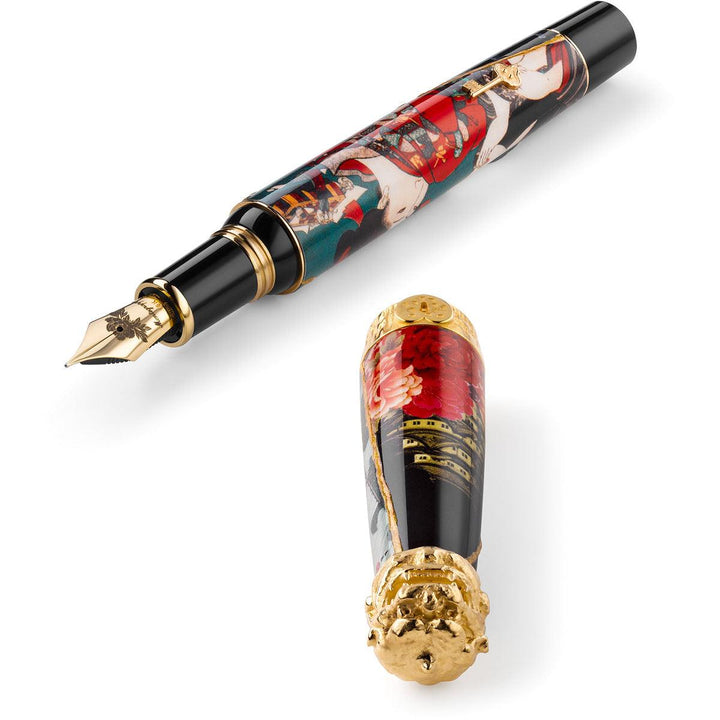 Montegrappa stilografica Bijo-To-Yaju By Tomita Kazuhiko limited edition ISBYN-SC - Capodagli 1937