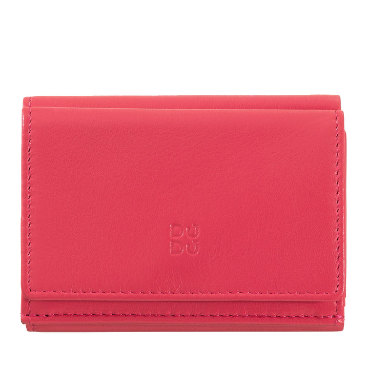 DuDu 작은 가죽 지갑, 여성 지갑, 동전 지갑과 소형 디자인 지폐와 카드