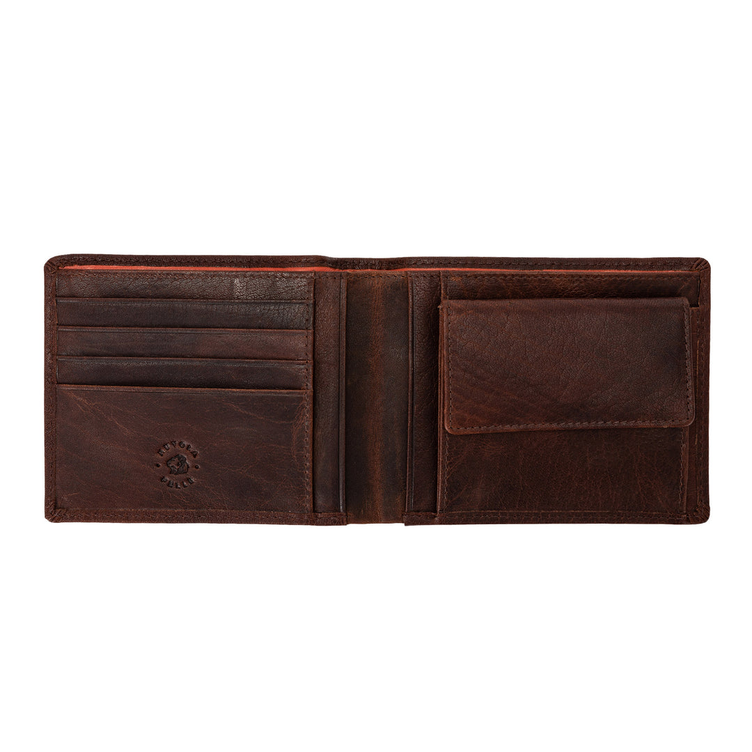 云 皮革 男士 皮革 钱包 与 优雅 的 硬币 和 信用卡 的 钱包
