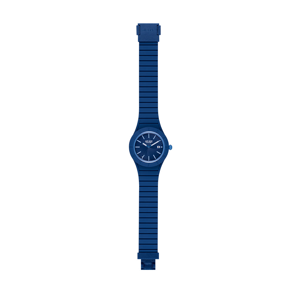 嘻哈手錶藍色代爾夫特X男子收藏42mm HWU1077