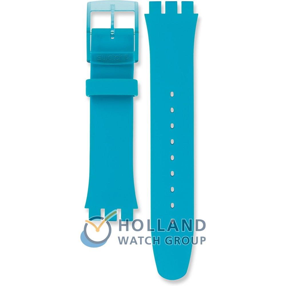 Swatch cinturino orologio TURQUOISE REBEL Originals New Gent ASUOL700 - Gioielleria Capodagli