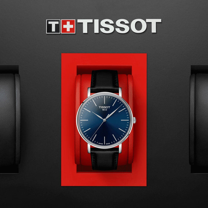 Tissot orologio Everytime Gent 40mm blu quarzo acciaio T143.410.16.041.00 - Capodagli 1937