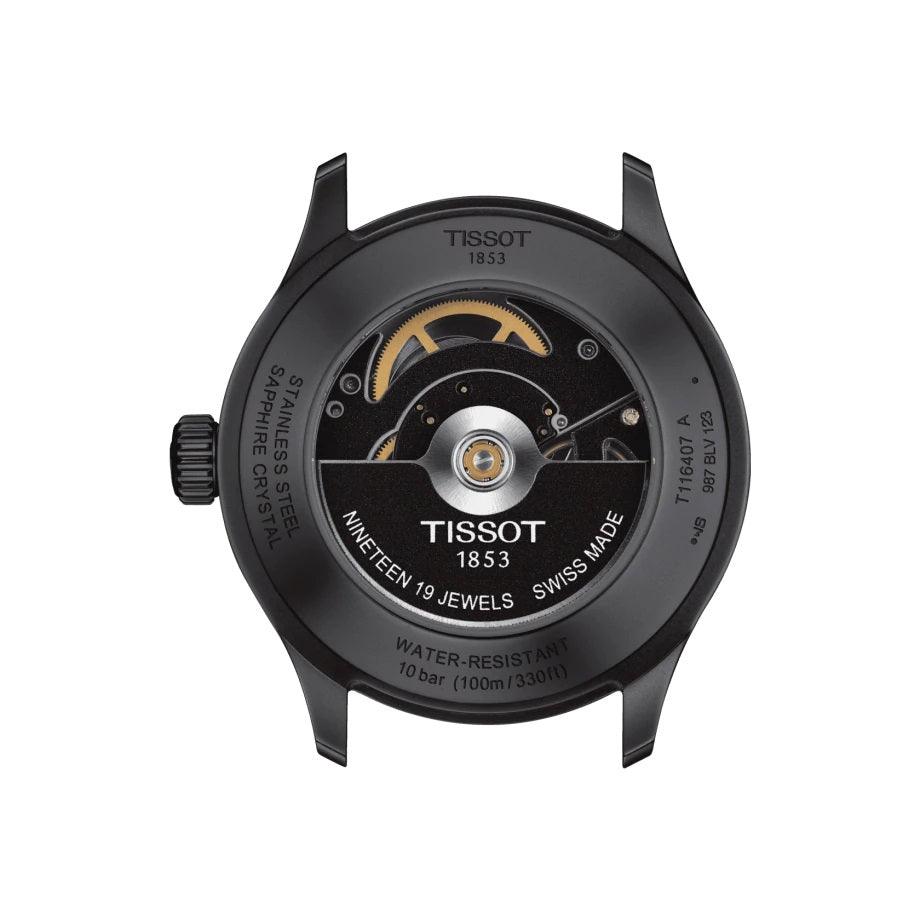 Tissot orologio Gent XL Swissmatic 43mm acciaio PVD nero uomo automatico T116.407.36.051.01 - Gioielleria Capodagli