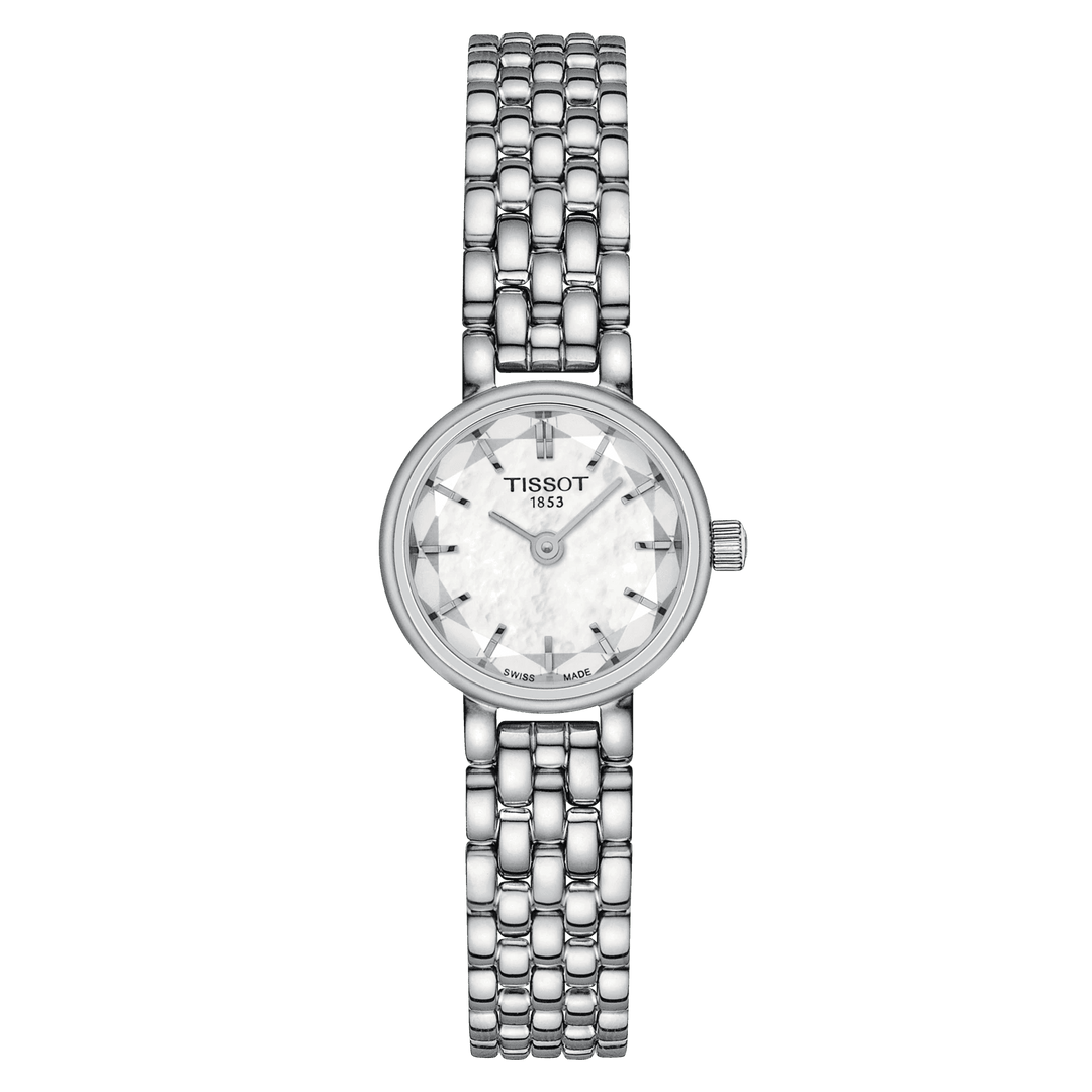 Tissot orologio Lovely Round 19,5mm madreperla quarzo acciaio T140.009.11.111.00 - Capodagli 1937